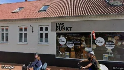 Erhvervslokaler til leje i Aakirkeby - Foto fra Google Street View