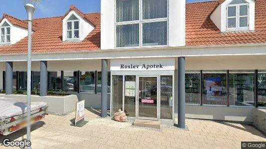 Erhvervslokaler til leje i Roslev - Foto fra Google Street View