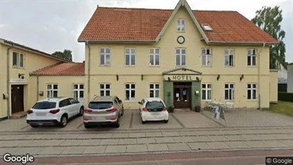 Erhvervslokaler til leje i Allingåbro - Foto fra Google Street View