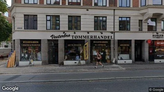 Erhvervslokaler til leje i Vesterbro - Foto fra Google Street View