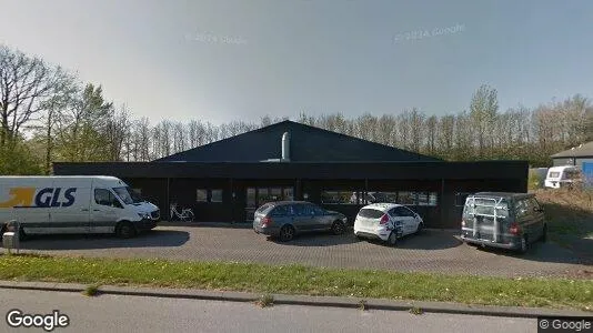 Erhvervslokaler til leje i Skødstrup - Foto fra Google Street View