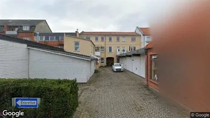 Erhvervslokaler til leje i Brønderslev - Foto fra Google Street View