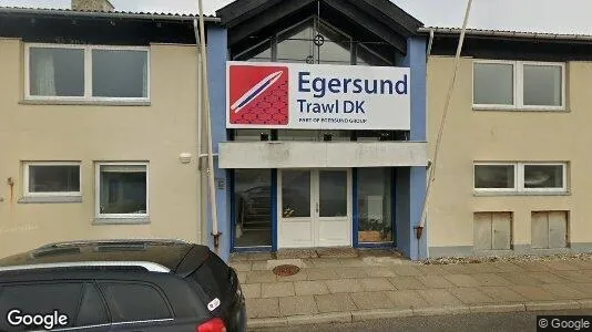 Erhvervslokaler til leje i Hirtshals - Foto fra Google Street View